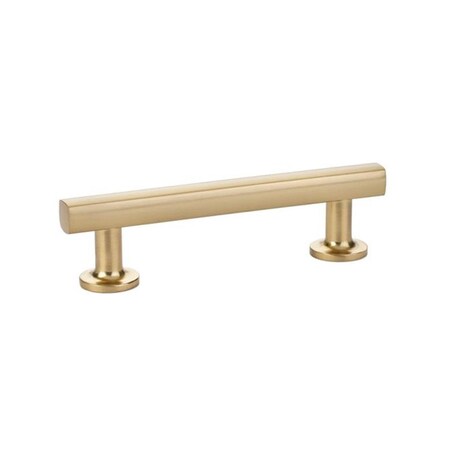 Patioplus 3.5 in. Freestone Pull, Satin Brass PA1626220